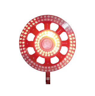 100V・乾電池兼用大型回転灯
